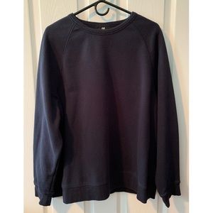 H&M Navy Sweatshirt (XL)